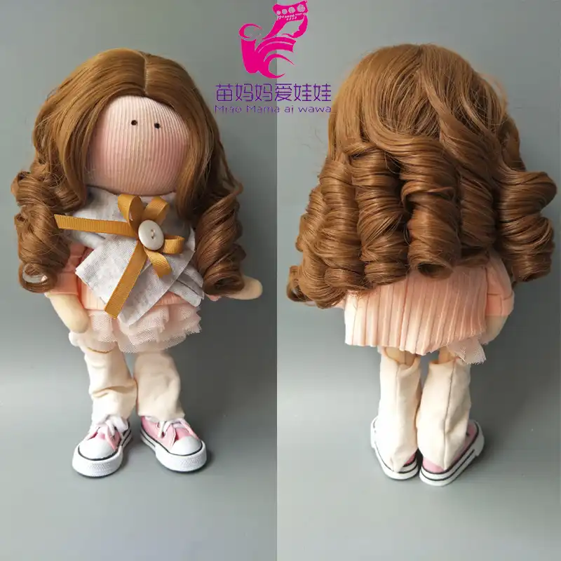 cloth doll hair