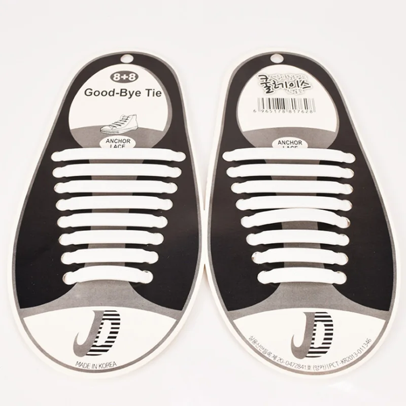 16pcsPair Adult Shoelaces Elastic Shoe Laces Women Men Silicone Laces Silicone Shoelaces Sneakers Fit Strap Shoelace Wholesale (18)