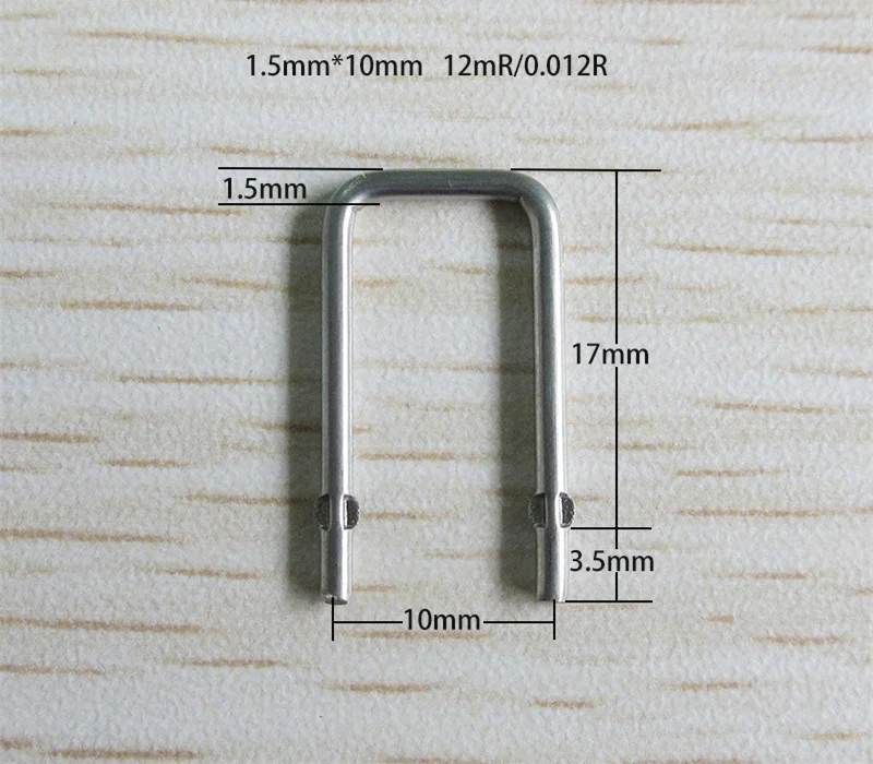 50 шт. Constantan сопротивление 1,5*10* 4-12milliohm constantan проволочный резистор диаметр провода 1,5 дискретный резистор значение 0,004 Rohm/4MR