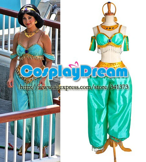 jasmine fancy dress costume adults