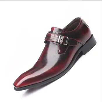 

Summer New 2019 Italian Mens Leather Shoes Big Size Luxury Dress Shoes Men High Quality Office Loafers Man Wedding Oxford Shoes