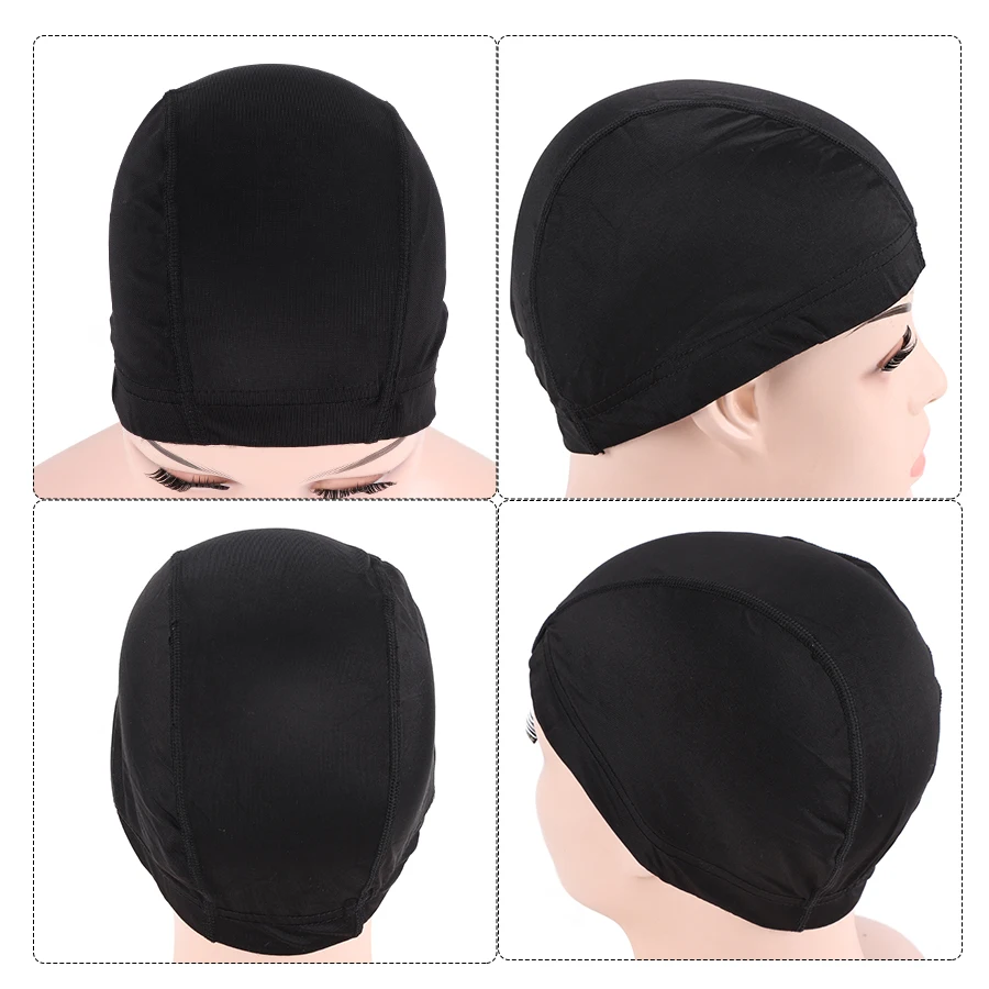 Plussign 12 Pcs/Lot Wholesale Spandex Dome Cap For Wig Making Elastic Mesh Hairnets Weaving Cap Average Size Strech Snood Nylon Plussign 12 Pcs/Lot Wholesale Spandex Dome Cap For Wig Making Elastic Mesh Hairnets Weaving Cap Average Size Strech Snood Nylon