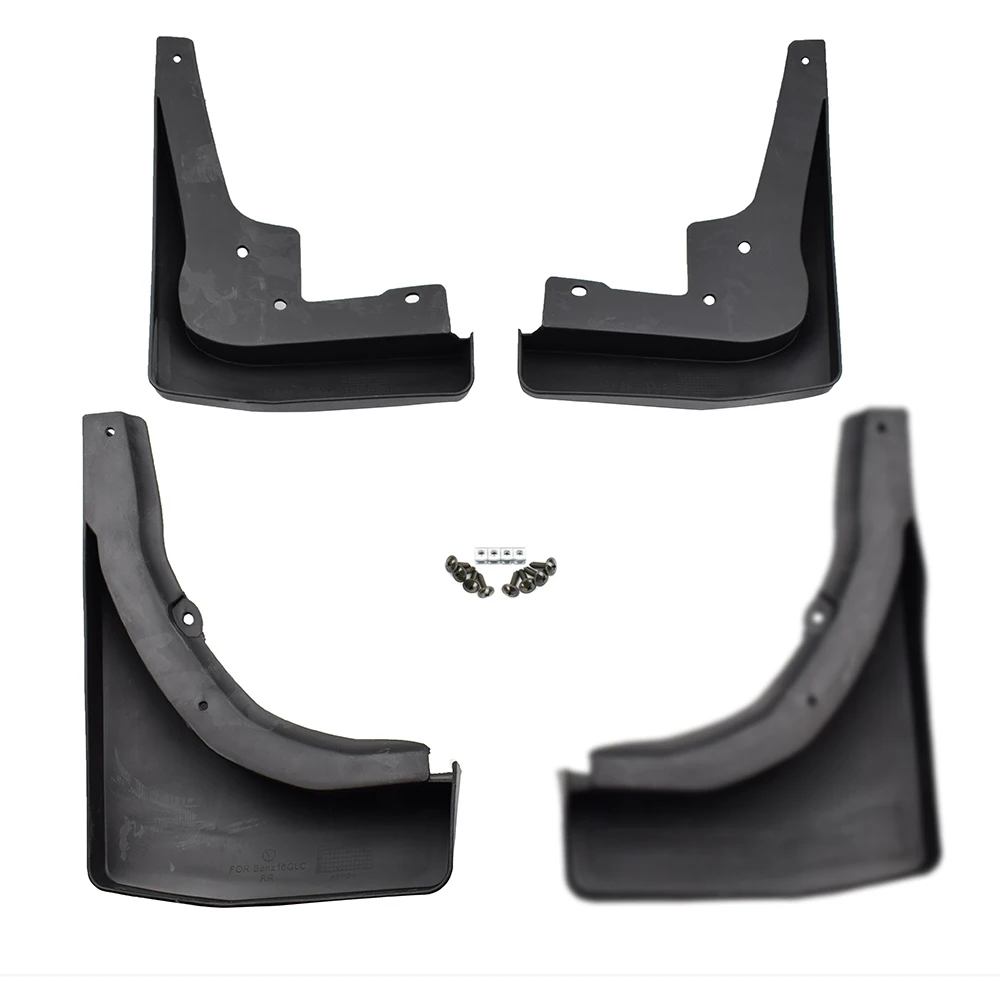Mercedes OEM Mud Flaps Splash Guards 2016-2019 GLC-Class SUV X253 Set of 4 WO//RB