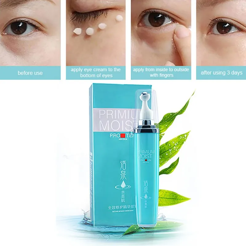 Anti Wrinkle Eye Cream Slide Ball Eye Essence Cream Anti puffiness Finelines Magic Anti aging