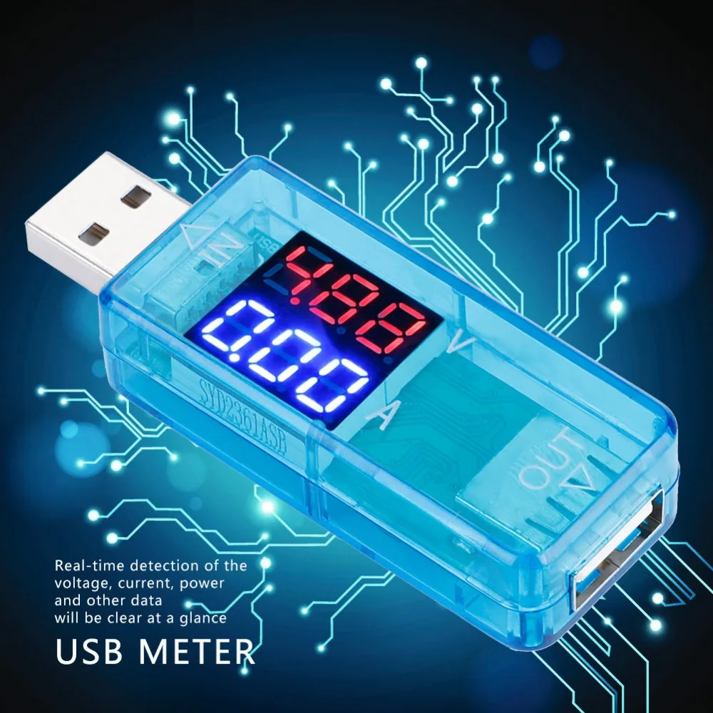 ANENG USB цветной ЖК-Вольтметр Амперметр измеритель тока мультиметр для измерения usb-устройств QC2.0/QC3.0 Быстрая зарядка тест