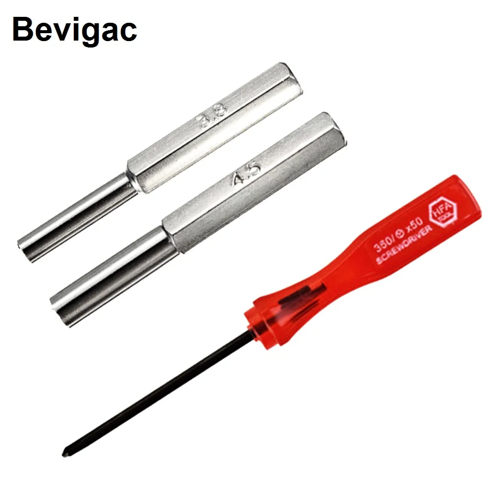

Bevigac Repair Security Bit Screwdriver tools Set Triwing Trigram for Nintendo Nintend Switch NS NX NES SNES N64 N 64 Games