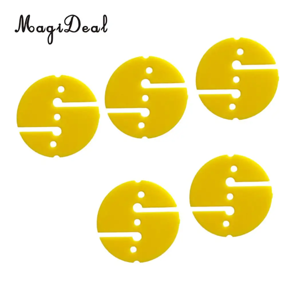 MagiDeal Pack 5 Universal Underwater Scuba Diving Diver Wreck Cave Dive Round Line Arrow Marker Replacement Accessories