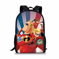 Суперсемейка 2 герои мультфильмов школьные сумки рюкзаки школьный ранец для мальчиков и девочек Дети Студенты ребенок mochila escolar Книга сумка
