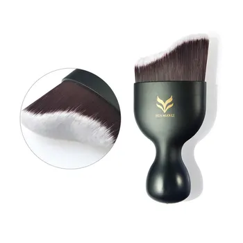 

HUAMIANLI Face Liquid Foundation Brush S Shape Makeup Brushes Loose Powder Brush Functional Make Up Tools Brush Set HF010