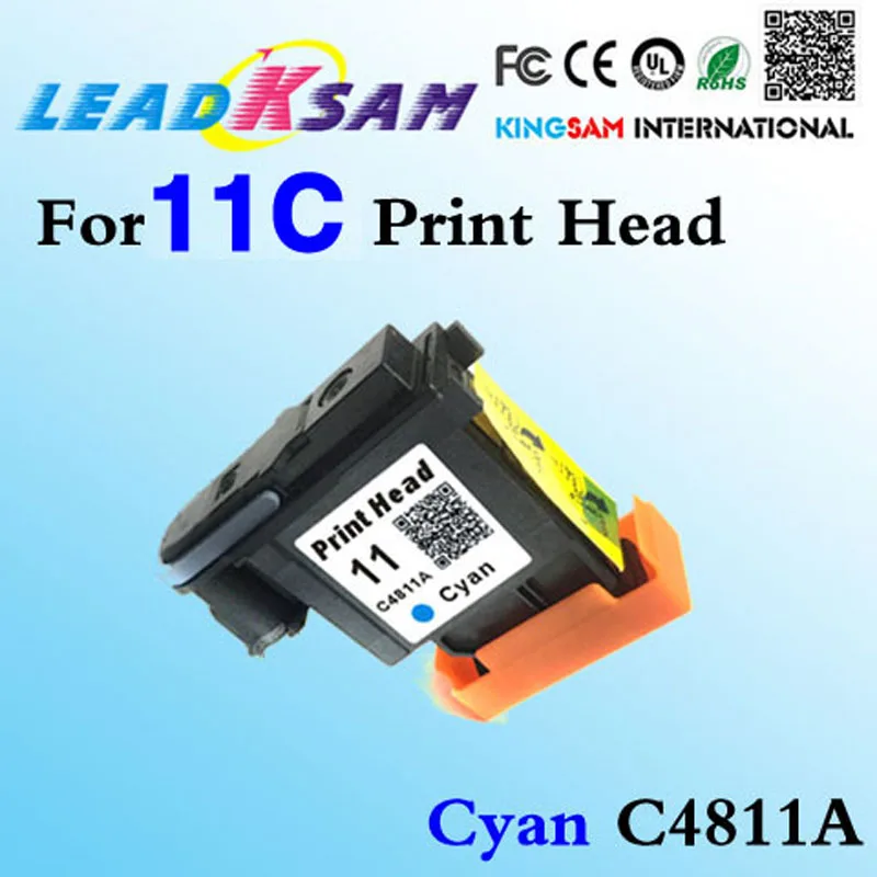 

1PCS cyan printhead compatible for hp11 for 11/100/10/110/111/120/20/500/510/50/70/800/815/820