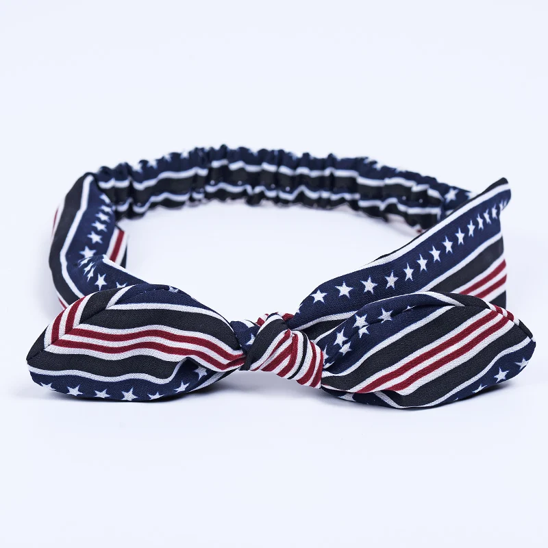 Buy EASYA 7 Different Print Bowknot Hairbands Fashion
