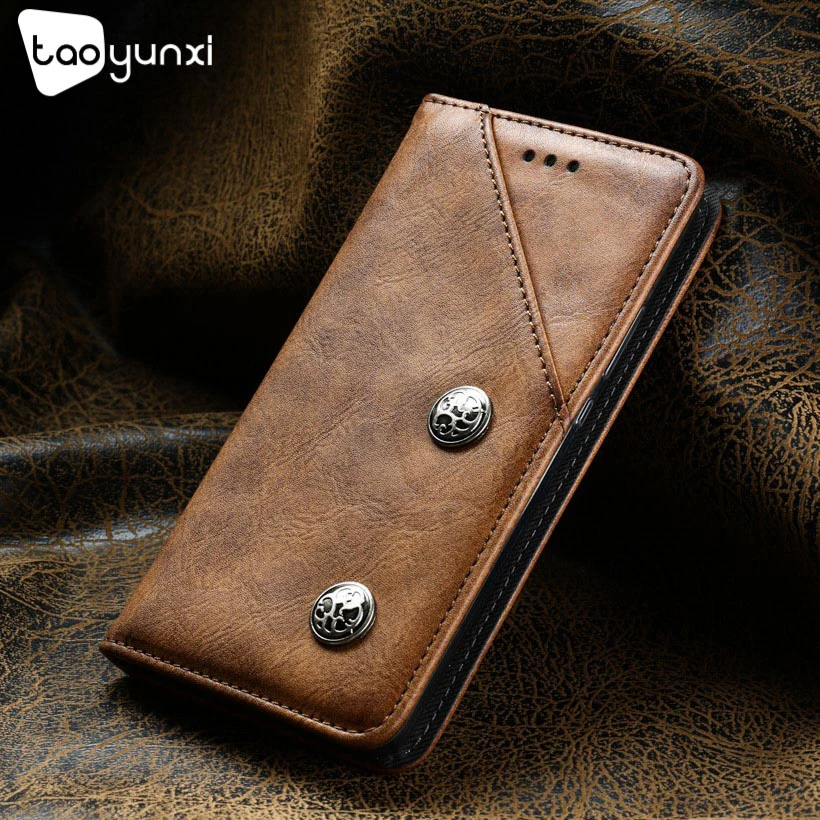 

TAOYUNXI For Essential PH-1 Case Phone Essential Phone Cover Flip Cases Retro Luxury PU Leather Wallet Phone Pouch Bags 5.7 inch