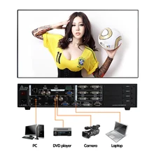 AMS-SC359 светодио дный видео Сплайсер для процессора управления 3 экран для сцены аренду события светодио дный Дисплей Яркость 5500-6000 нит p3.91