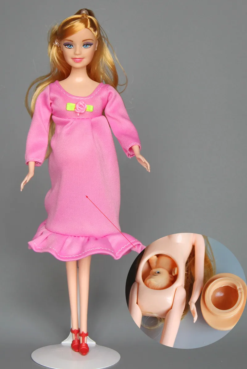 barbie bebe dans le ventre