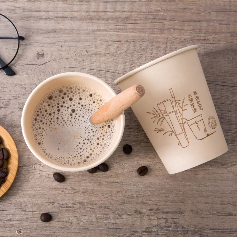 Disposable Biodegradable Bamboo Fiber Cups Set BienBamboo