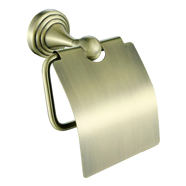 Alta qualidade Antique brass Solid cobre suporte de papel higiênico do banheiro acessórios de Hardware