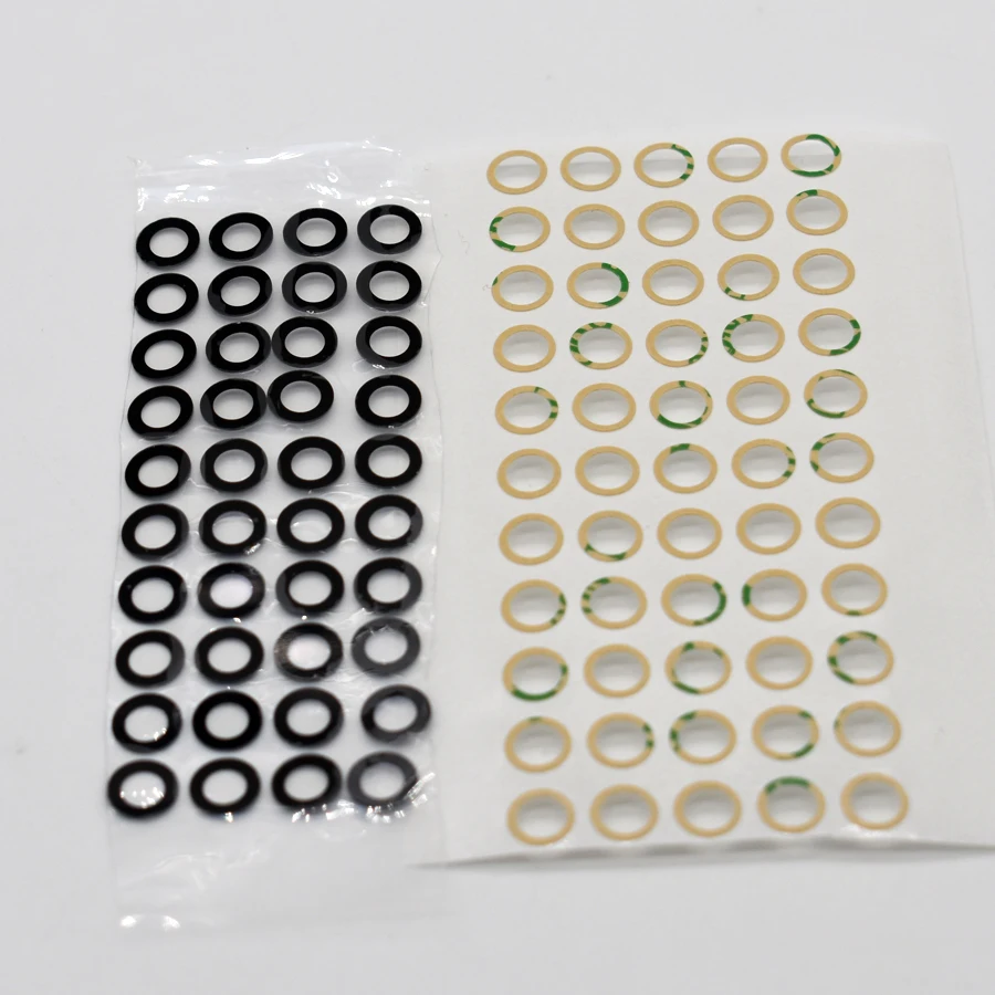 

100sets/lot Back Camera Glass Lens with Adhesive Sticker glue for iPhone 6 6g 6s 7 7G 8 Plus X xs max