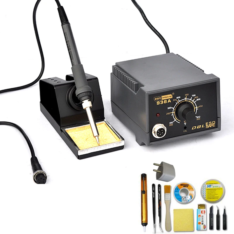220V 60W 936 Electric Soldering Station Adjustable Temperature Ceramic