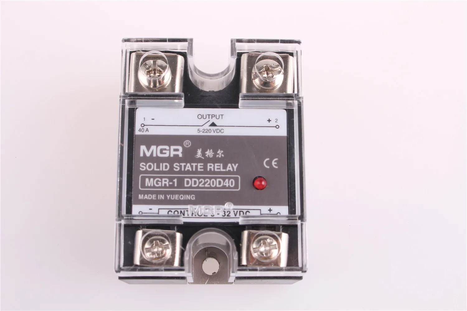 DC DD220D10 MGR 1 DD220D25 DD220D40 Однофазное твердотельное реле SSR 10A 3 32V 5 220V с пластиковой