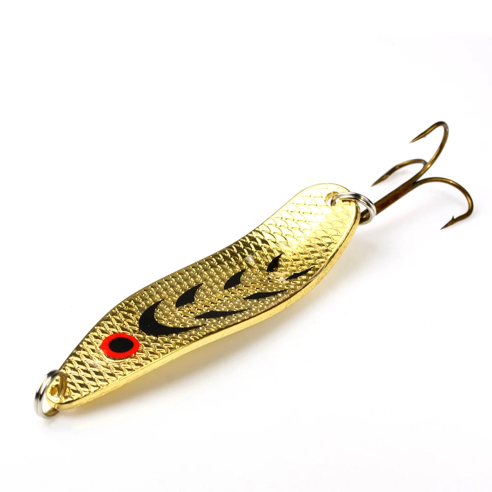 Novedad 1g punid 10g-38g spinner señuelo de Pesca mepps cebo de metal cuchara aparejos de Pesca Vissen Pesca lentejuelas Paillette solo Mustad anzuelos