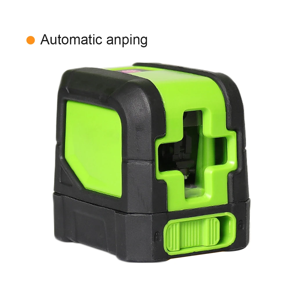 

IP54 Waterproof Dustproof 2 Lines Red Beam Green Light Portable Heat-Resistent Self-Leveling Level