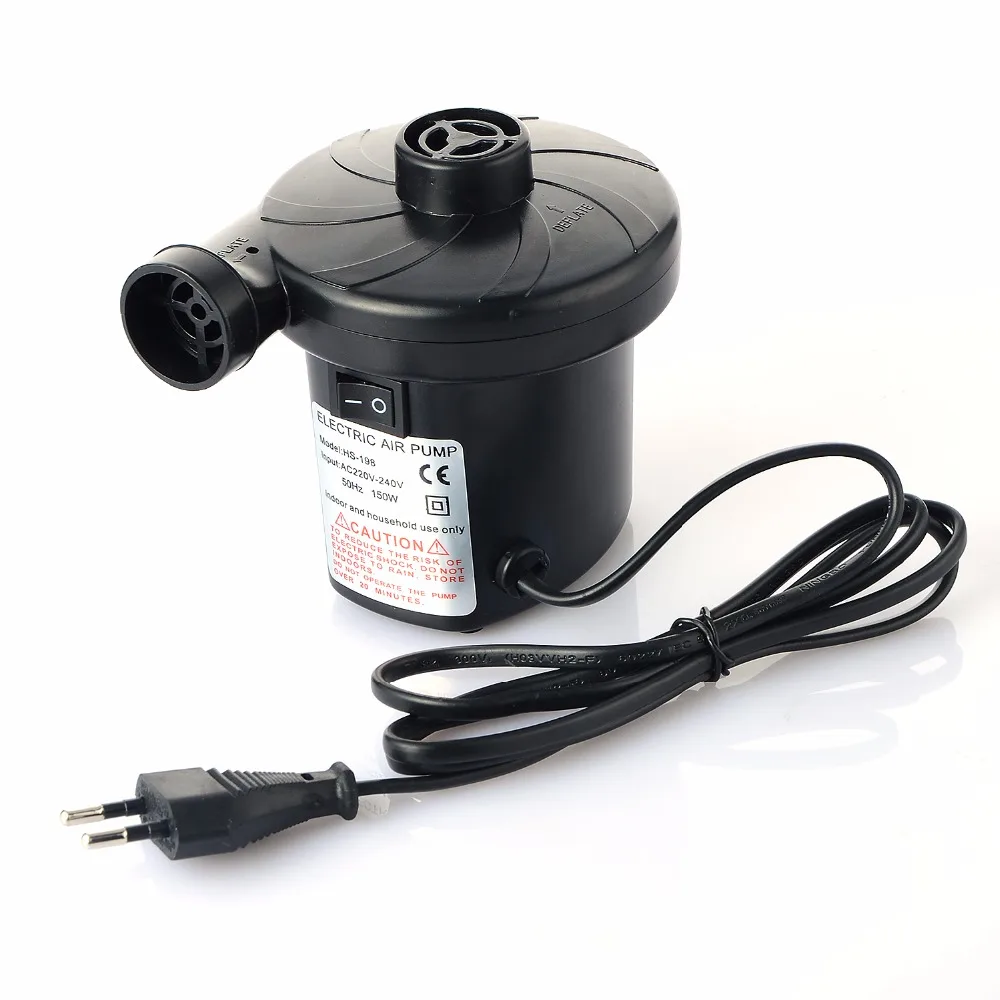 Аксессуары Air pump220v 110 v электрический воздушный насос для плавания ming круг для плавания в бассейне и плавательный матрац, плавающая кровать, плавающий стул