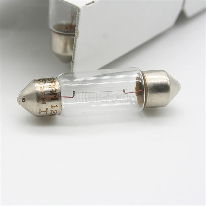 4 шт./лот галогенные фары для 6418 C5W 12V 5W SV8.5-8 36MM 3700K Поворотная лампа blake ширина лампы