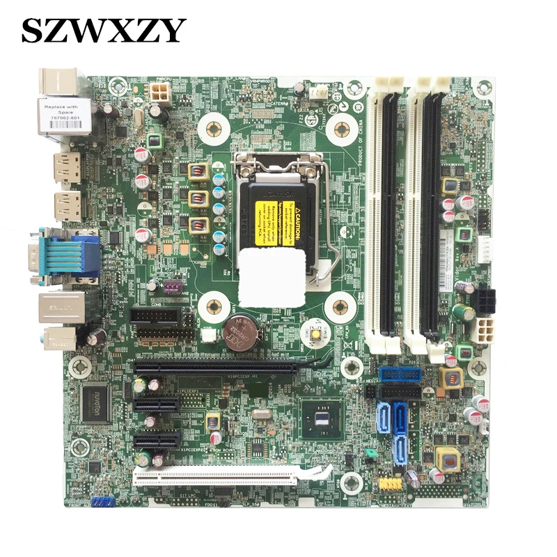 Для HP EliteDesk 700 G1 MT настольная материнская плата 786680 001 787002 501 Q87 LGA1150 полностью