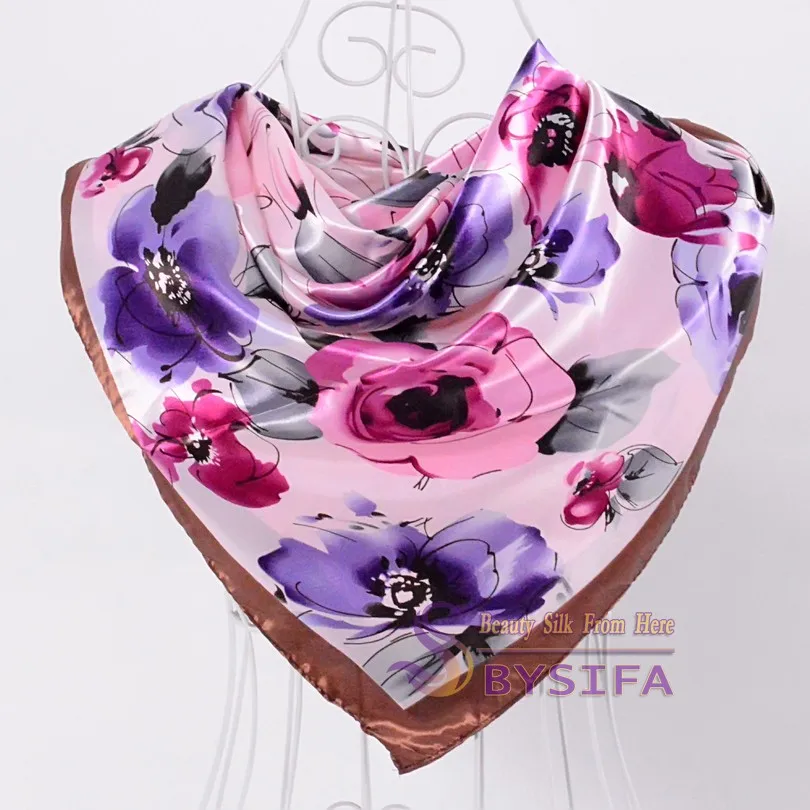 [BYSIFA] женские шарфы Hijbas, новинка, Леопардовый принт, большие квадратные шарфы, палантины, весна-осень, шелковый шарф, шаль, элегантный шейный шарф
