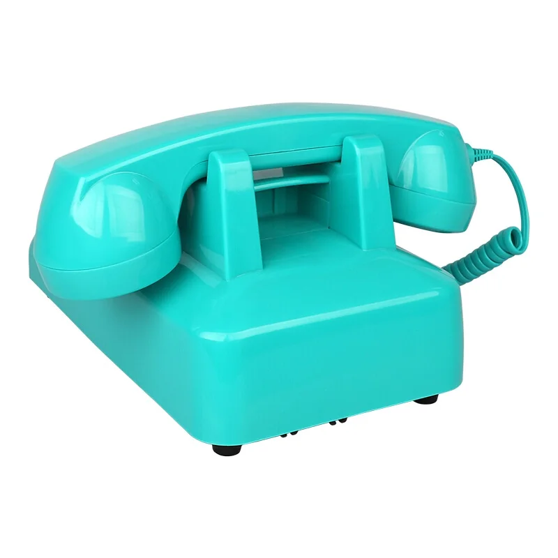 Стационарный телефон, винтажный домашний стационарный телефон, античный Корт, телефон из АБС-пластика, бордовый телефон, телефоны в стиле ретро telefono fijo