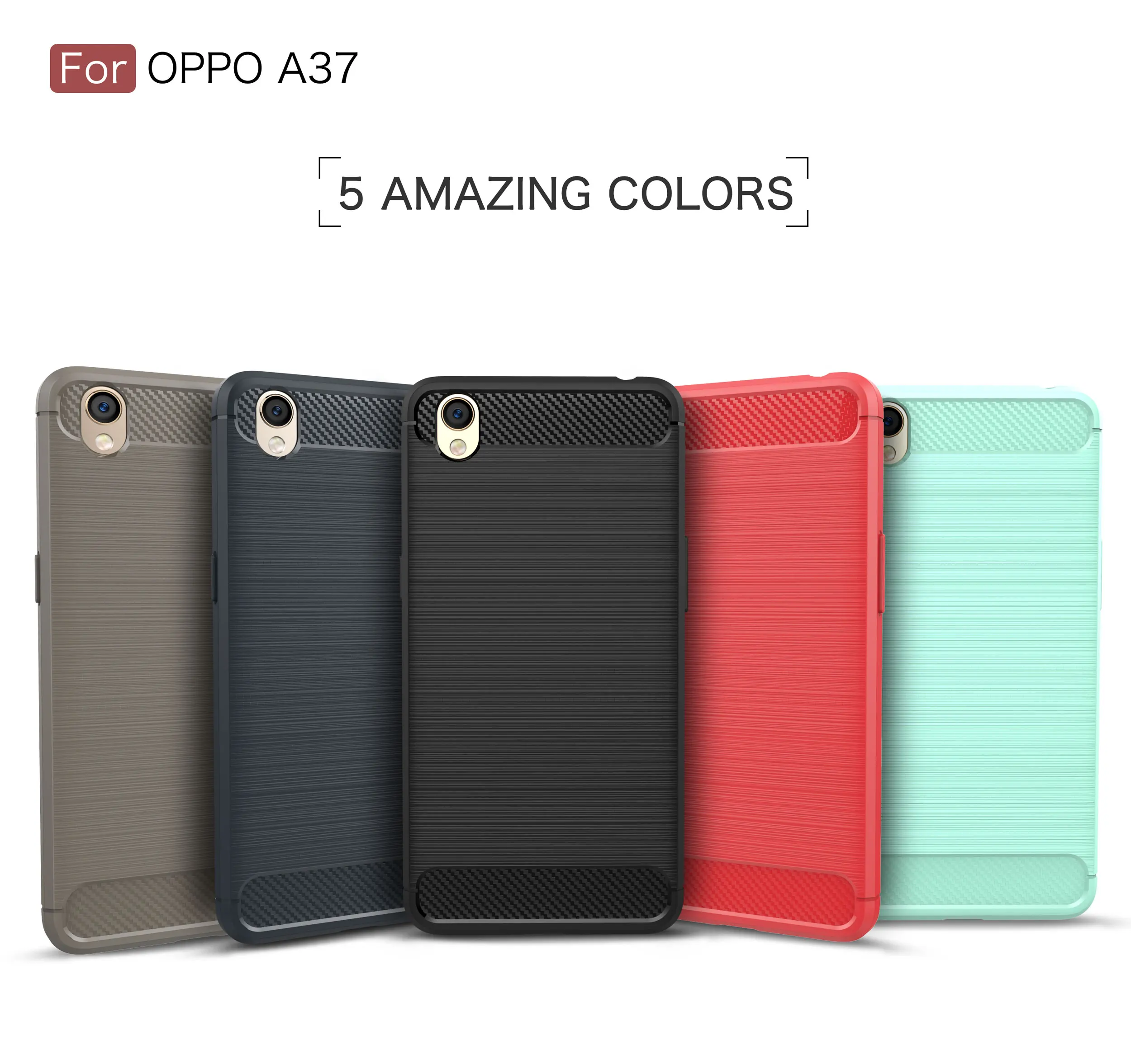 Luxury Ultra Thin Cases For OPPO A37 Phone Case Shockproof Silicone