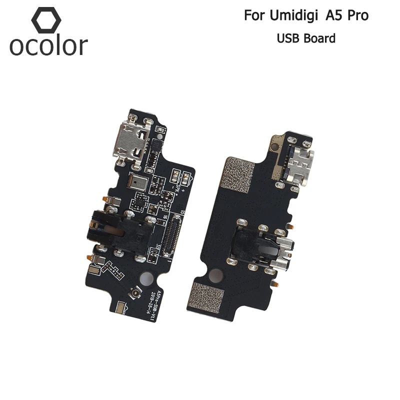 Ocolor для Umidigi A5 Pro USB плата зарядки в сборе запасные части Мобильный телефон