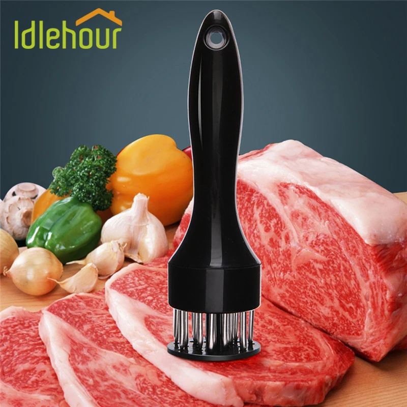 21 Needles Meat Tenderizer Stainless Steel Beef Steak Pork Row Meat
