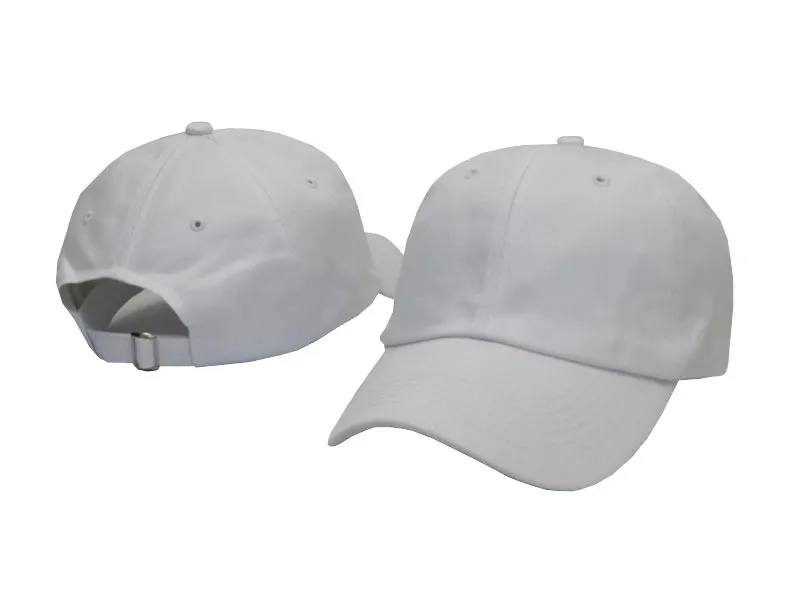 Black White Pink Plain Dad Hat 