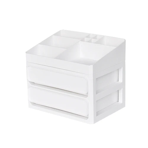 A1 простая коробка для хранения ящиков, Настольная стойка для хранения косметики, туалетный столик, многослойная отделочная коробка wx11161739 - Цвет: 2 layer