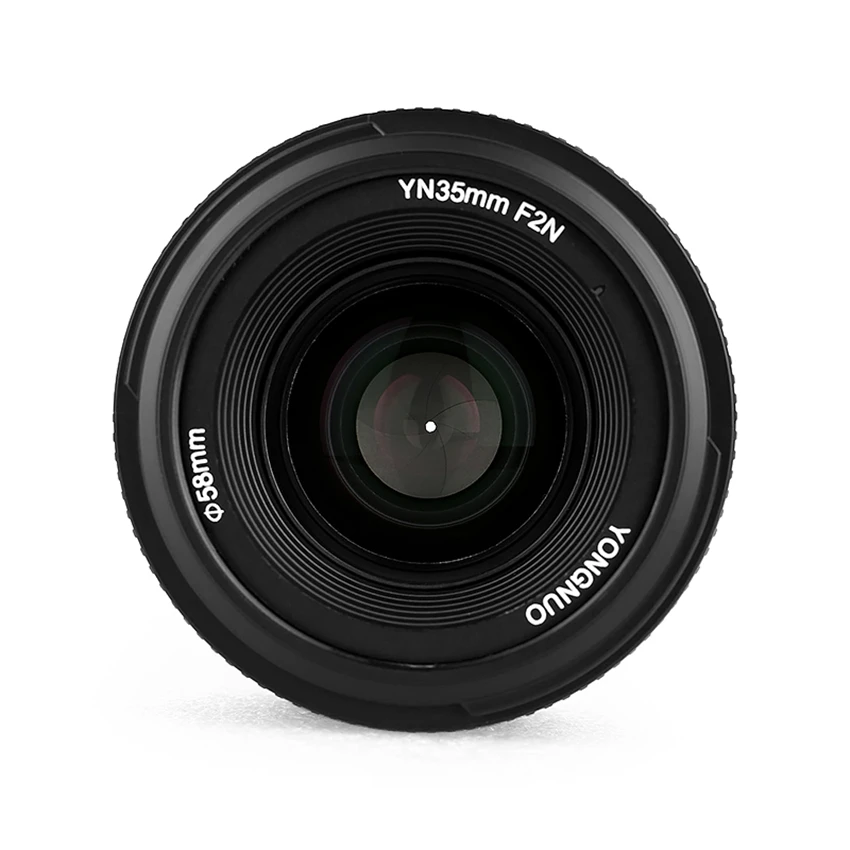 YONGNUO YN 35 мм F2 объектив камеры для Nikon Canon EOS YN35MM объективы AF MF широкоугольный объектив для 600D 60D 5DII 5D 500D 400D 650D 6