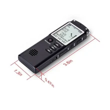 Популярный Профессиональный Мини цифровой диктофон аудио цифровой диктофон-ручка 8 Гб активированный цифровой Аудио Диктофон для интервью Meeti