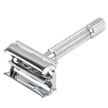 Т-образная Двусторонняя бритва с бабочкой, машинка для стрижки волос, бритва для волос с коробкой для хранения в путешествии