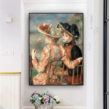 

Pierre auguste renoir Oil Painting on Canvas Reproduction Posters and Prints Scandinavian Pop Art Wall Picture for Living Room