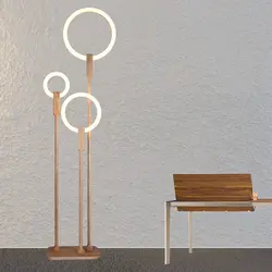 Nordic новизна дизайна светильники Светодиодный Творческий акриловые освещение спальни торшер гостиная огни пост-современный торшеры