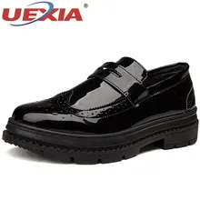 UEXIA Masculino Sapatos Da Moda Lantejoulas Afiada Cabeça Apartamentos dos homens sapatos Casuais Mocassins Sapatos Timberland Homens Pu de Couro Mocassin Homme