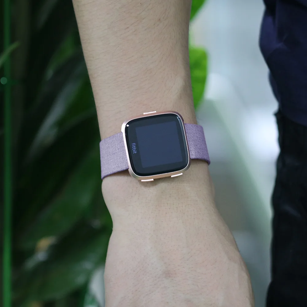 for fitbit versa watch band women's watch bracelet girl watch strap perple (7)