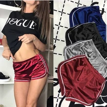 Сексуальный на открытом воздухе для спорта для фитнеса для йоги шорты летние спортивные шорты Женский тренажерный зал Йога короткие теплые брюки, Прямая поставка