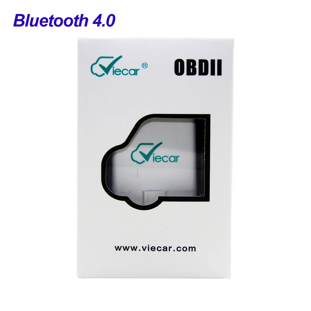 Viecar ELM 327 OBD2 Bluetooth 4,0 сканер ELM327 V1.5 PIC18F25K80 OBD 2 OBD2 автомобильный диагностический автоматический инструмент EasyDiag для IOS/Android - Цвет: carton box