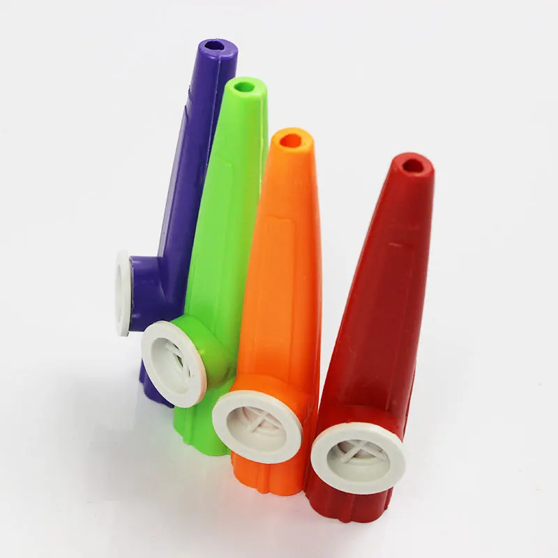 2 шт./компл. kazoo Professional Happy Atmosphere мини пластиковый казу классический музыкальный инструмент новый kazoo 6 цветов на выбор