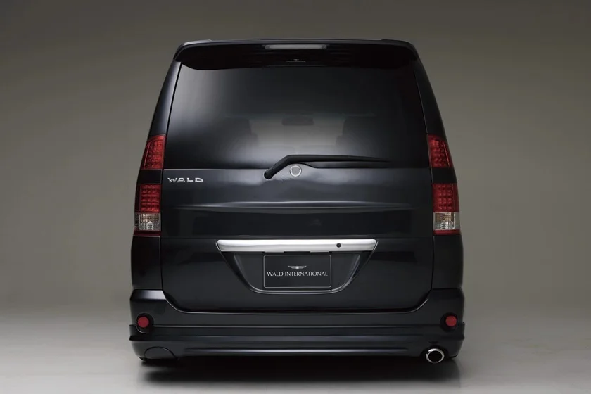 Комплект кузова для Toyota Noah AZR60 AZR65 2004,08-2007,05 WD стиль стекловолокна передний/задний полуспойлер/боковая юбка(переднее