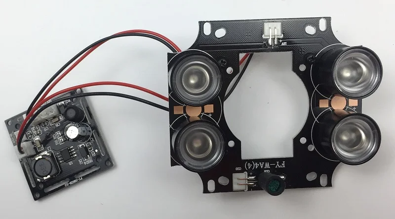 Ip камера с 4 светодиодами 1080P 25fps XM530 + Sony IMX307 IP66 Водонепроницаемая H.265 Низкое