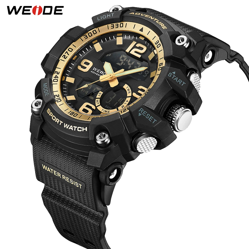 WEIDE New Arrival Electronic Digital Watch Shock Resistant 50 Meters Waterproof Alarm Fashion Multi-function Wristwatch for Man WEIDE New Arrival Electronic Digital Watch Shock Resistant 50 Meters Waterproof Alarm Fashion Multi-function Wristwatch for Man