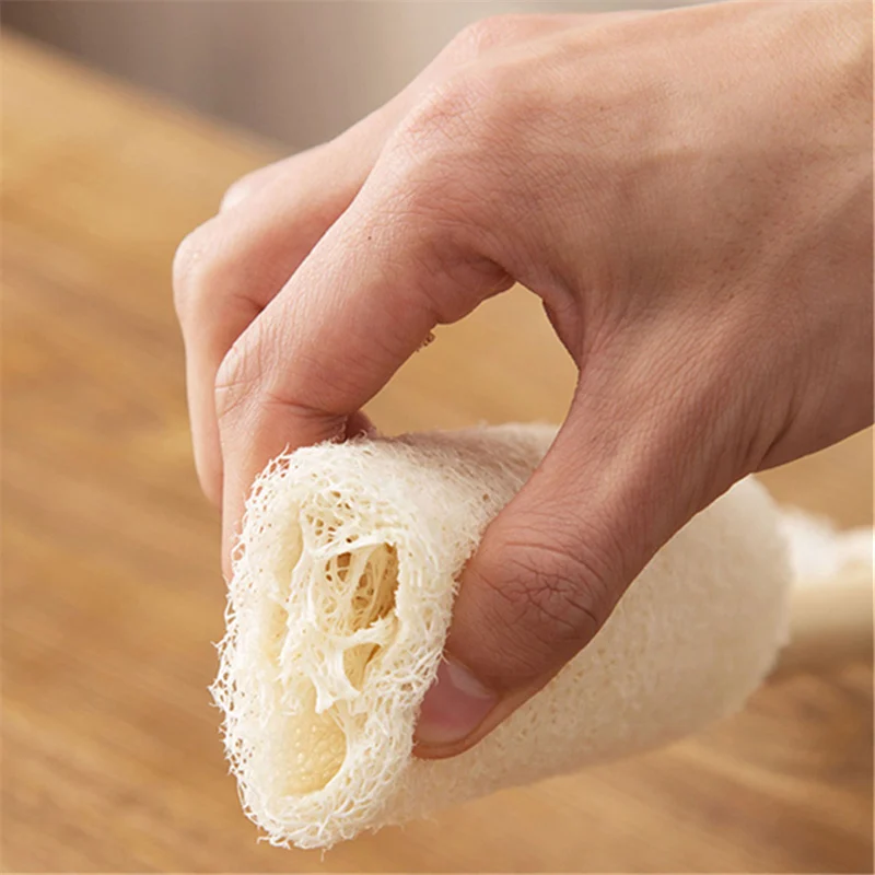 Кухонный чистящий инструмент Loofah щетка для бокалов бутылка кофе чая стеклянная