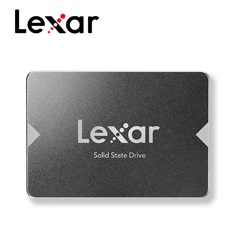 Lexar SSD скорость чтения Max 550 МБ/с. жесткий диск 128G 256G 512G SATA3.0 2," Внутренний твердотельный накопитель Жесткий диск для ноутбука LNS100